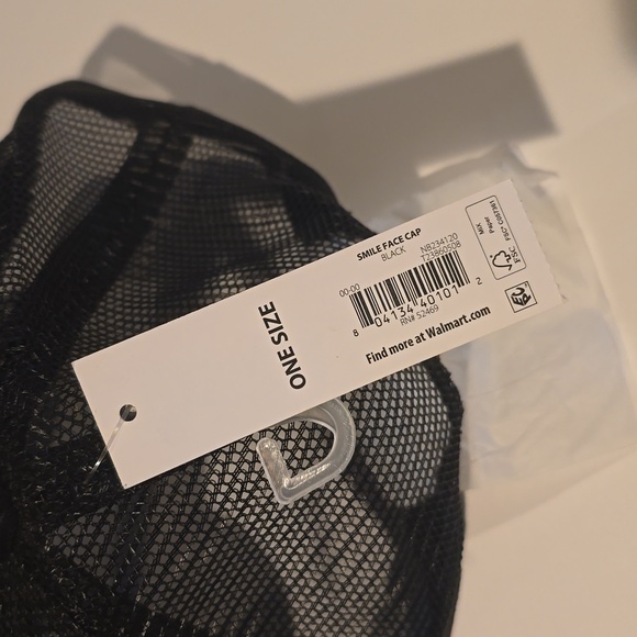 Smile Face Cap Snapback, NO BOUNDARIES, Walmart - Picture 7 of 13